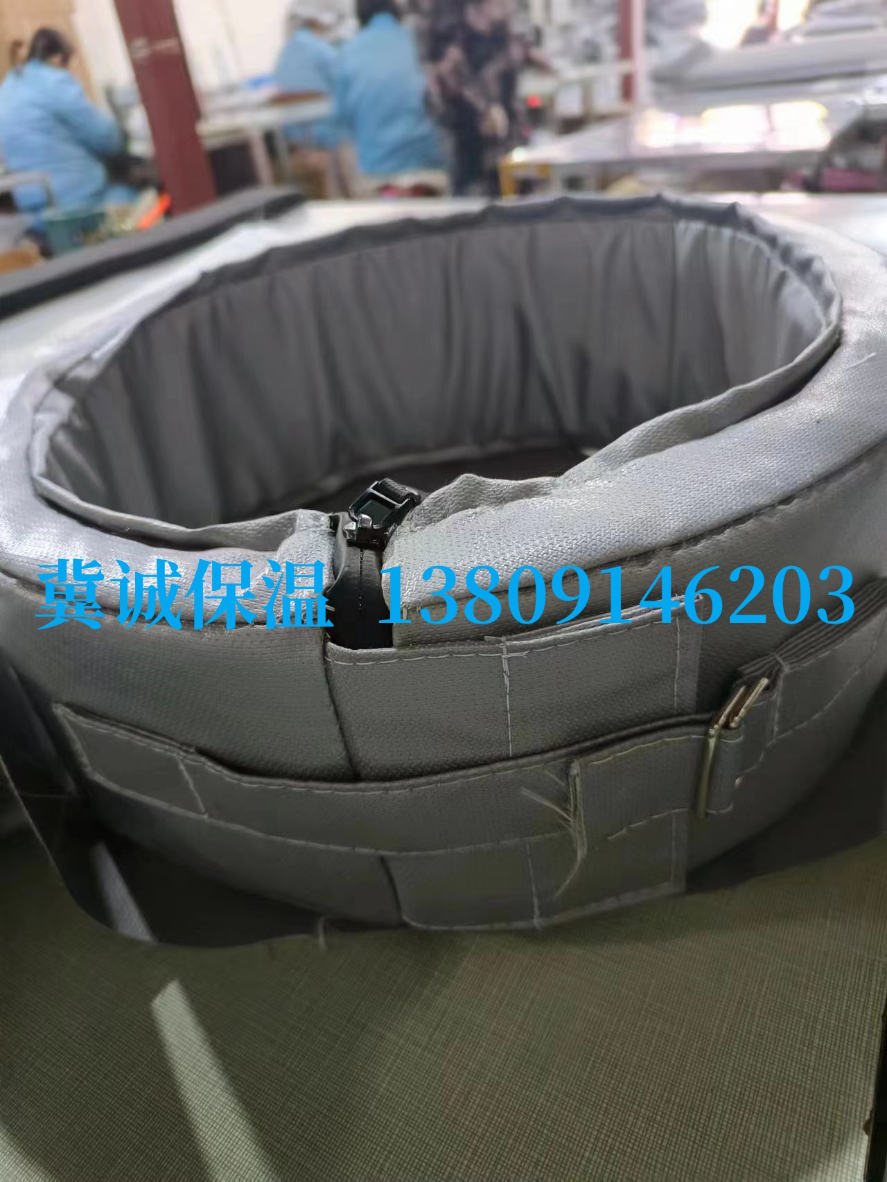 轮胎厂管道保温布套